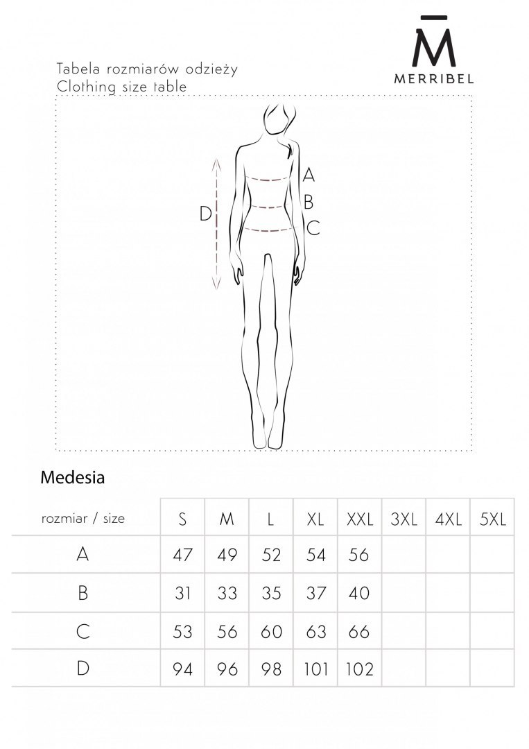 Merribel Medesia Blue 85515 - XL Merribel Medesia Blue 85515 - XL