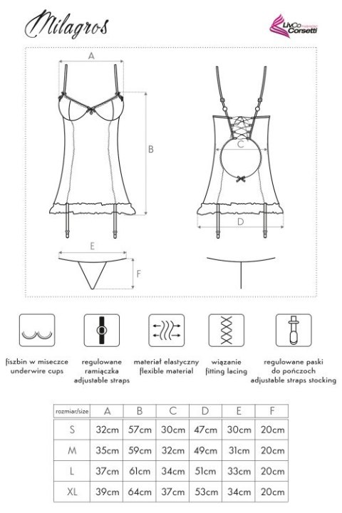 LivCo Corsetti Fashion Milagros LC 4480 - S LivCo Corsetti Fashion Milagros LC 4480 - S