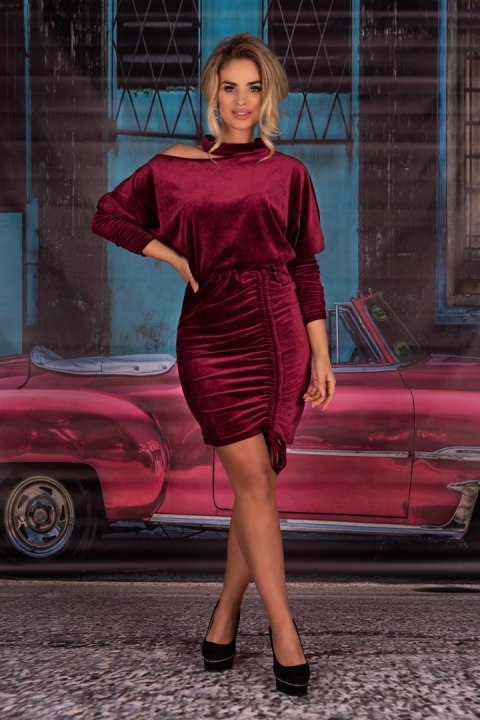 Merribel Milona Maroon 0112 - L Merribel Milona Maroon 0112 - L