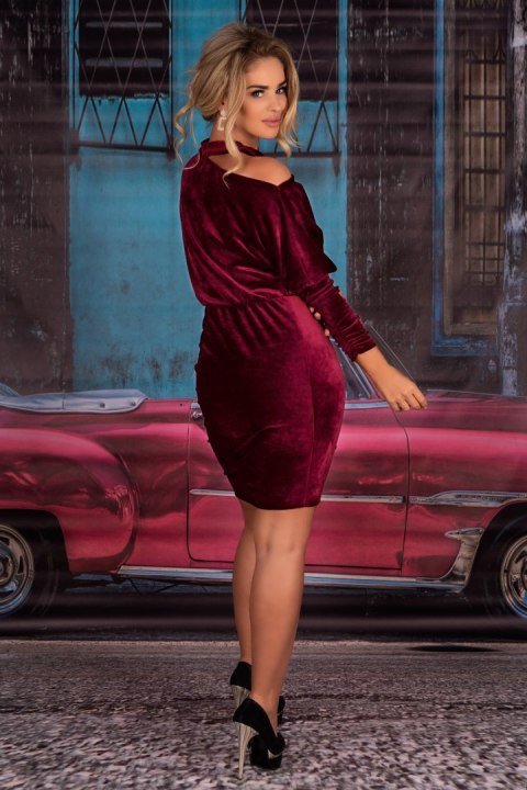 Merribel Milona Maroon 0112 - L Merribel Milona Maroon 0112 - L