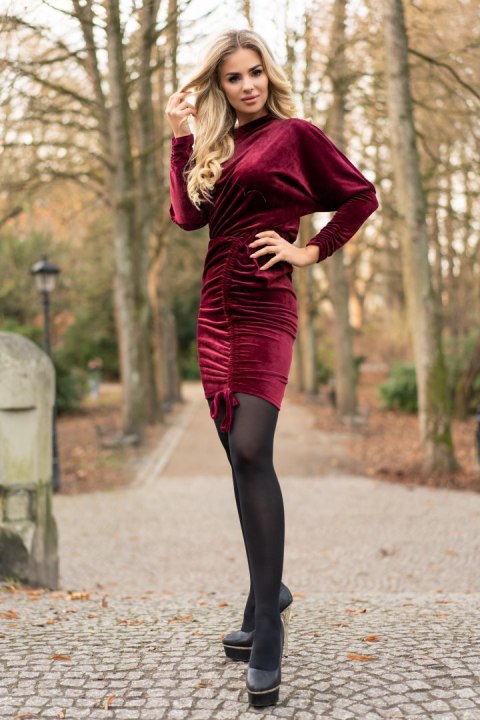Merribel Milona Maroon 0112 - L Merribel Milona Maroon 0112 - L