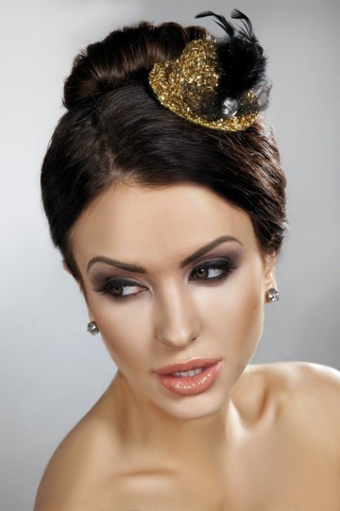 LivCo Corsetti Fashion Mini Top Hat LC 12020 Model 12 LivCo Corsetti Fashion Mini Top Hat LC 12020 Model 12