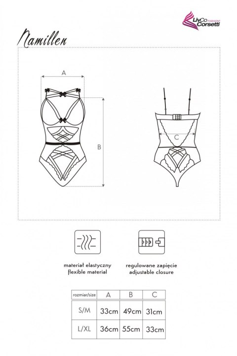 LivCo Corsetti Fashion Namillen LC 90528 - L/XL LivCo Corsetti Fashion Namillen LC 90528 - L/XL