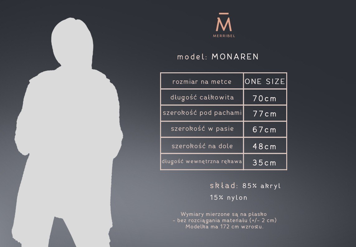 Merribel Monaren Beige - ONE SIZE
