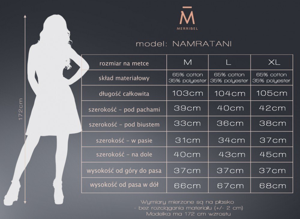 Merribel Namratani Grey - XL Merribel Namratani Grey - XL