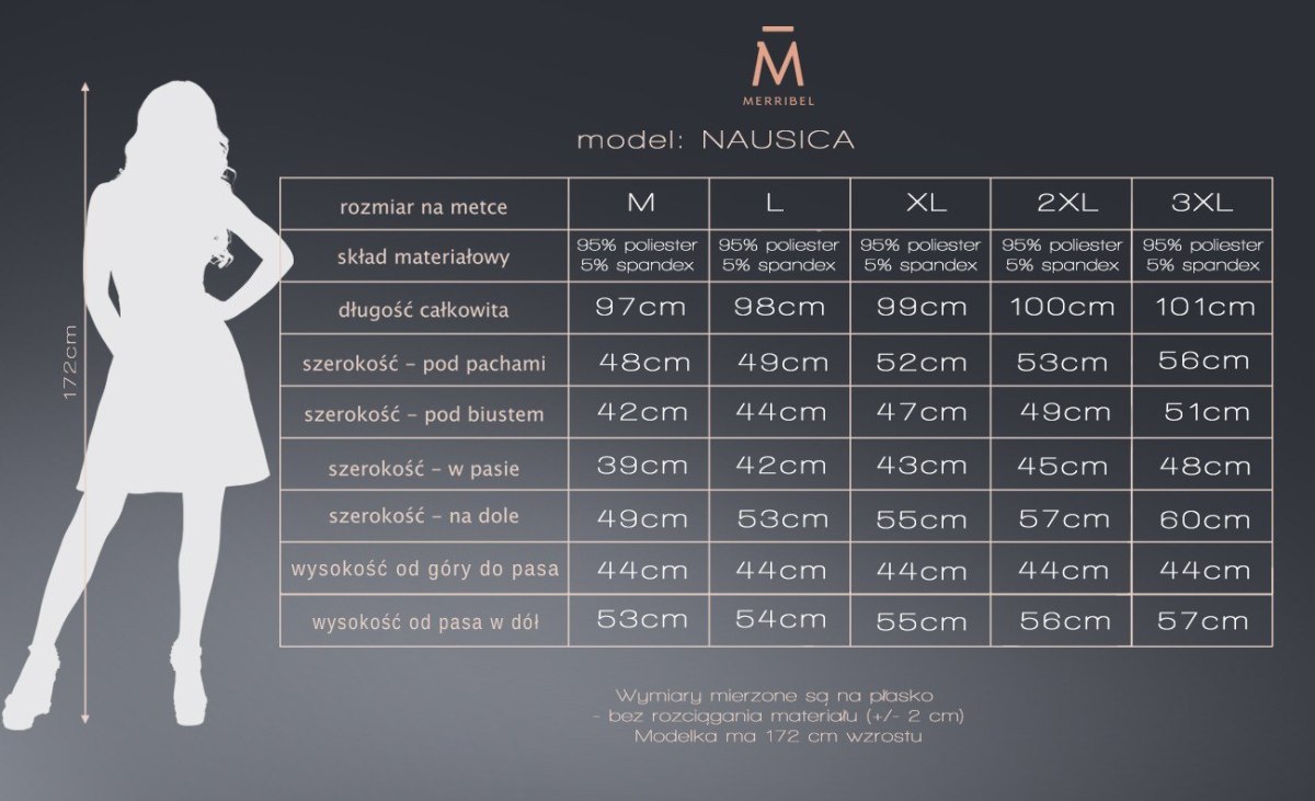 Merribel Nausica Black 85315 - 5XL Merribel Nausica Black 85315 - 5XL