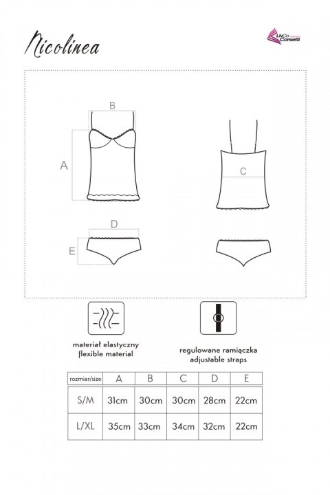LivCo Corsetti Fashion Nicolinea LC 80020 - S/M LivCo Corsetti Fashion Nicolinea LC 80020 - S/M