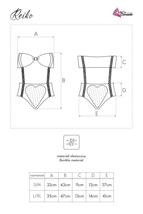 LivCo Corsetti Fashion Reiko LC 8083 - L/XL LivCo Corsetti Fashion Reiko LC 8083 - L/XL