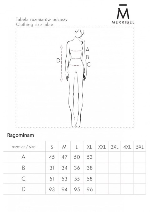 Merribel Ragominam Grey D87 - XL Merribel Ragominam Grey D87 - XL