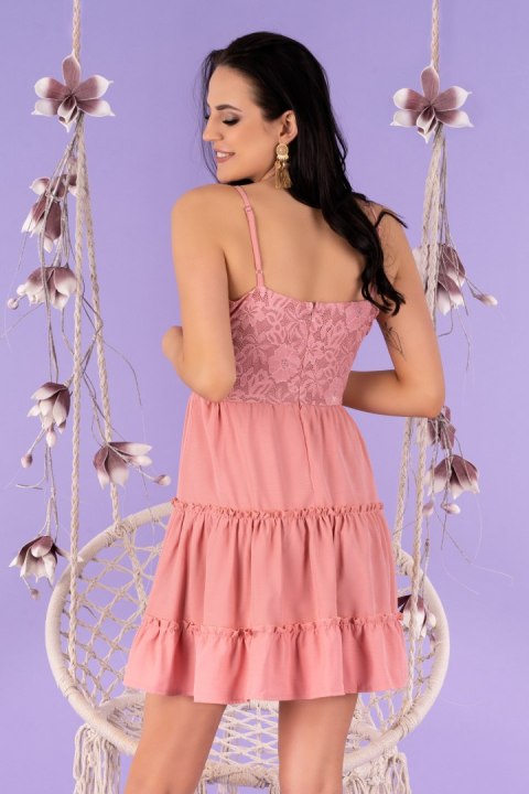 Merribel Satrian Dusty Rose D53 - M Merribel Satrian Dusty Rose D53 - M