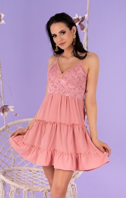 Merribel Satrian Dusty Rose D53 - M Merribel Satrian Dusty Rose D53 - M