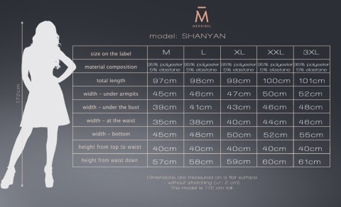 Merribel Shanyan Red - 3XL Merribel Shanyan Red - 3XL