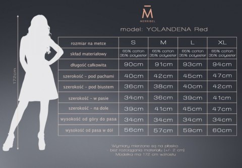 Merribel Yolandena Red 1734 - XL Merribel Yolandena Red 1734 - XL