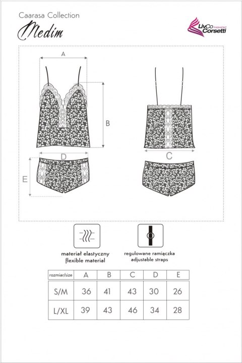 LivCo Corsetti Fashion Medim LC 90601 - L/XL LivCo Corsetti Fashion Medim LC 90601 - L/XL