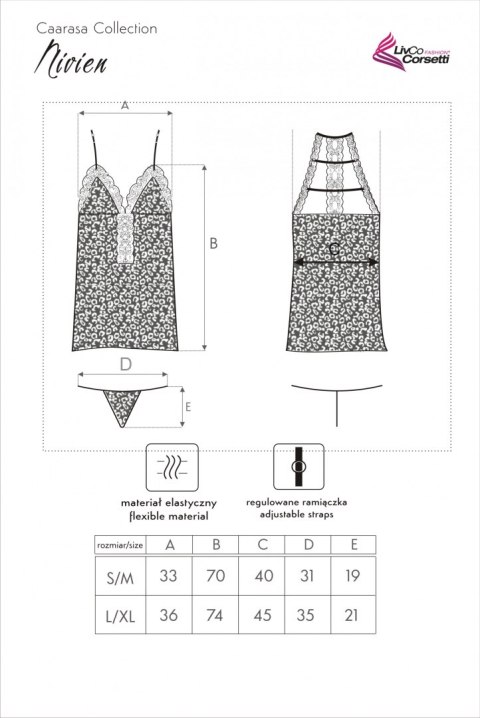 LivCo Corsetti Fashion Nivien LC 90600 - L/XL LivCo Corsetti Fashion Nivien LC 90600 - L/XL