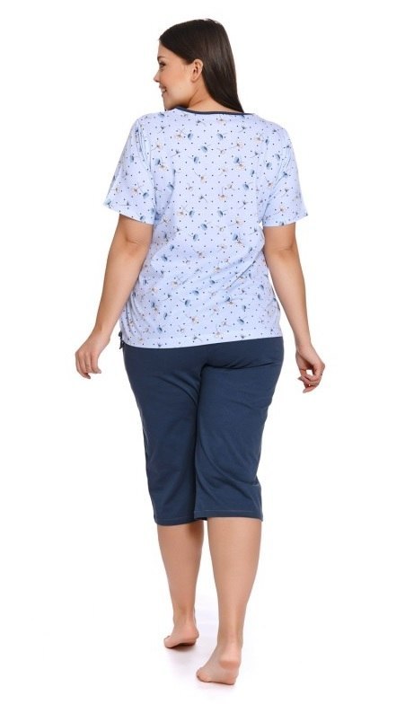 PIŻAMA DOBRANOCKA 4256 XL granat - niebieski Dobranocka PIŻAMA DOBRANOCKA 4256 XL granat - niebieski Dobranocka