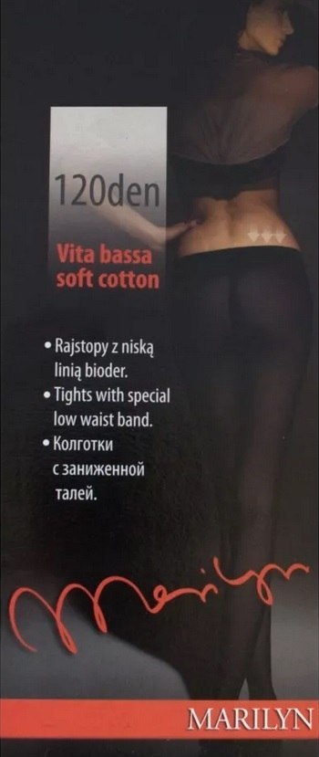 RAJSTOPY MARILYN SOFT 120 V B 2 nero Marilyn RAJSTOPY MARILYN SOFT 120 V B 2 nero Marilyn