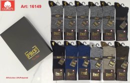 PRO SKARPETY MĘSKIE BAWEŁNA ŁĄCZONA PRO 16149 41-44 MIX