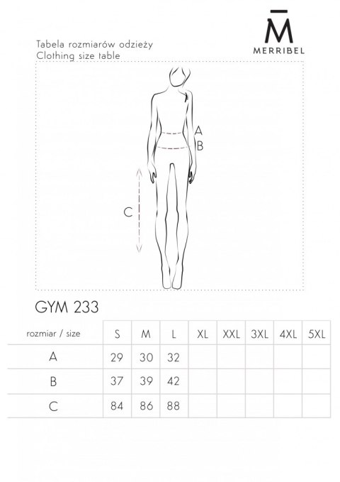 Merribel Gym 233 Grey 1762 - L Merribel Gym 233 Grey 1762 - L