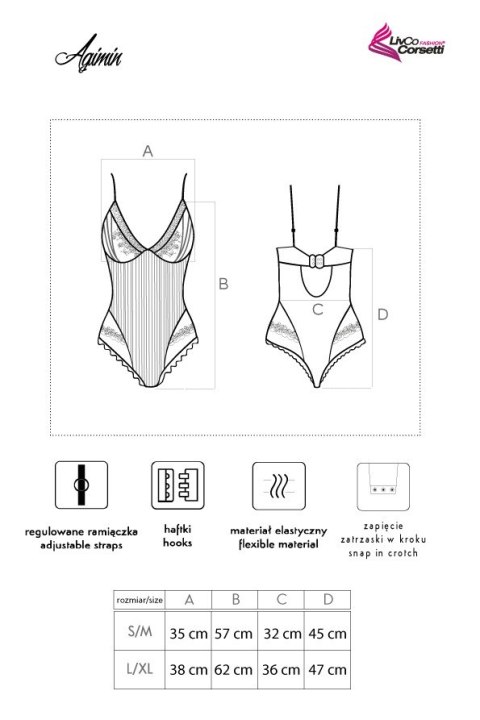LivCo Corsetti Fashion Agimin LC 90615 - L/XL LivCo Corsetti Fashion Agimin LC 90615 - L/XL