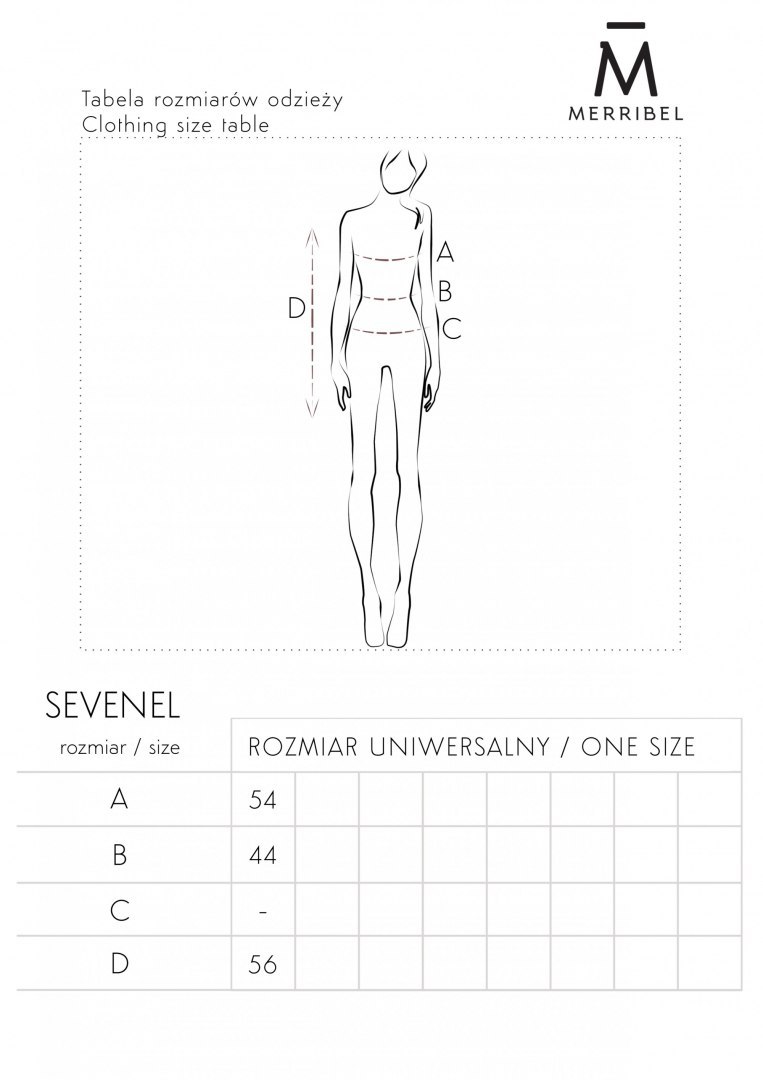 Merribel Sevenel Black - ONE SIZE Merribel Sevenel Black - ONE SIZE
