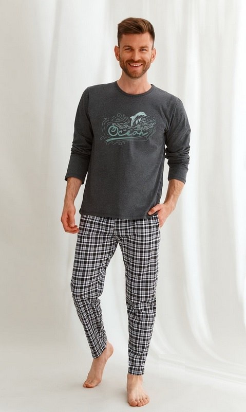 PIŻAMA TARO 2631 MATT AW21 XXL grafit Taro PIŻAMA TARO 2631 MATT AW21 XXL grafit Taro