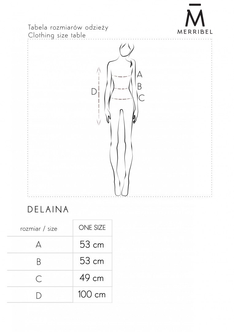 Merribel Delaina Beige - ONE SIZE Merribel Delaina Beige - ONE SIZE