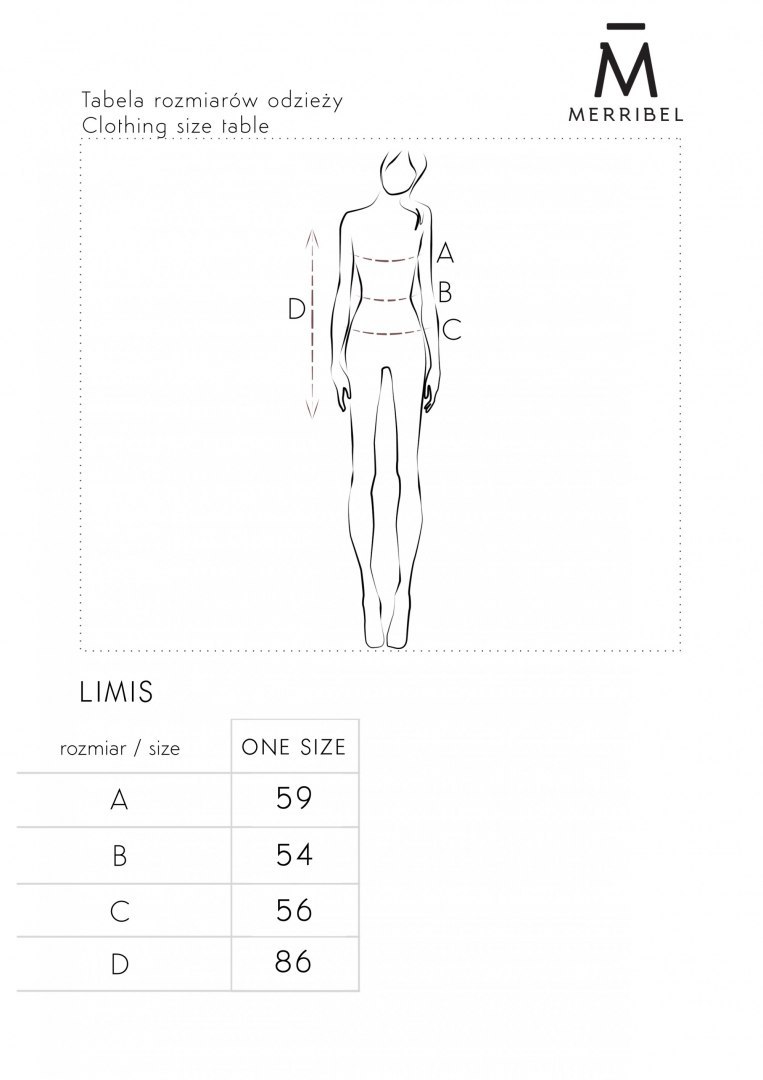 Merribel Limis Mocca - ONE SIZE Merribel Limis Mocca - ONE SIZE