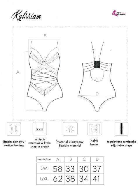 LivCo Corsetti Fashion Kylssiam LC 90613 - S/M LivCo Corsetti Fashion Kylssiam LC 90613 - S/M