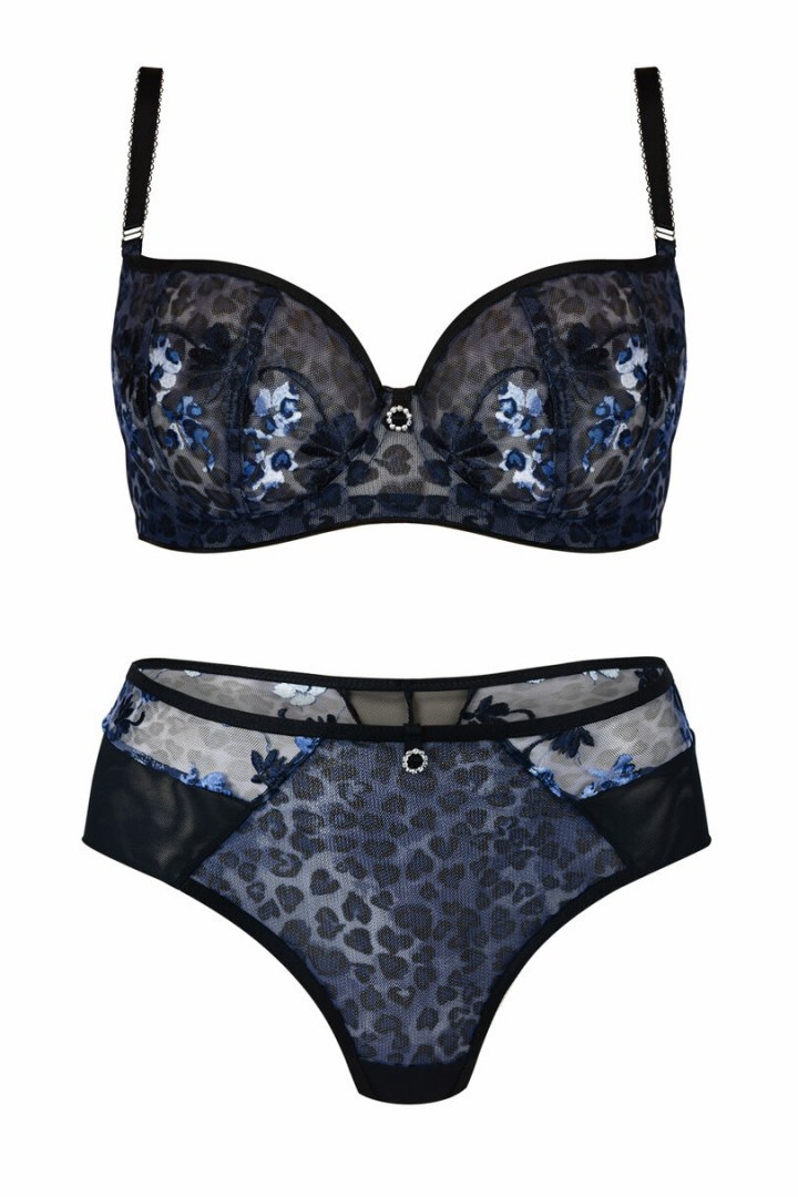 MEDIOLANO BIUSTONOSZ BALKONETKA BLUE PANTHER 19086 MEDIOLANO BIUSTONOSZ BALKONETKA BLUE PANTHER 19086
