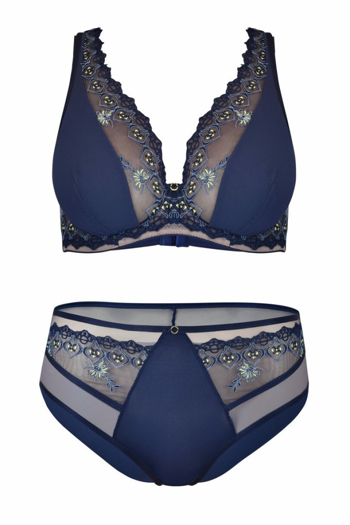 MEDIOLANO BIUSTONOSZ DENIM BRALETTE 19083 MEDIOLANO BIUSTONOSZ DENIM BRALETTE 19083
