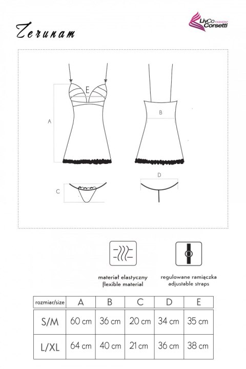 LivCo Corsetti Fashion Zerunam LC 90682 - L/XL LivCo Corsetti Fashion Zerunam LC 90682 - L/XL