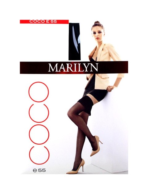 POŃCZOCHY MARILYN COCO E55 15 1/2 czarny Marilyn POŃCZOCHY MARILYN COCO E55 15 1/2 czarny Marilyn