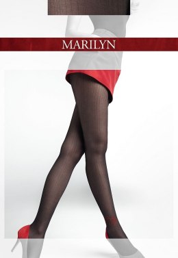 RAJSTOPY MARILYN ALLURE K03 20 3/4 czarny - czerwony Marilyn