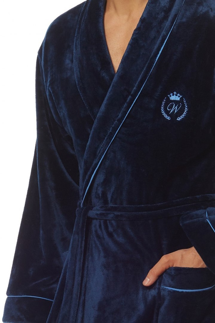 SZLAFROK L&L MĘSKI 2111 LUCA XXL granat LL SZLAFROK L&L MĘSKI 2111 LUCA XXL granat LL