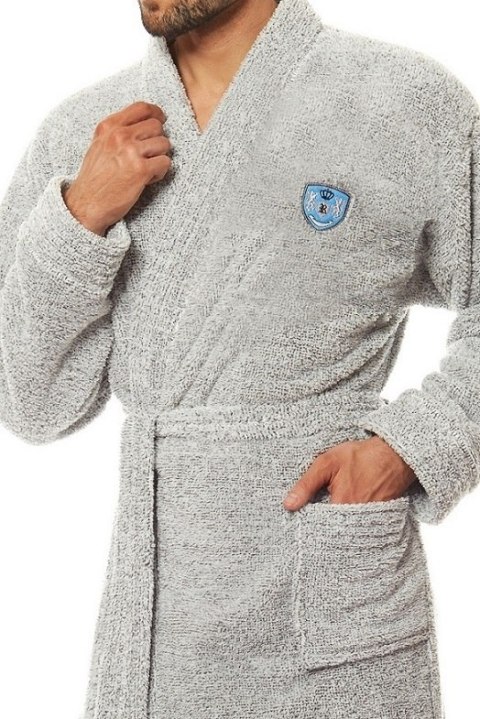 SZLAFROK L&L MĘSKI 2116 XL niebieski LL SZLAFROK L&L MĘSKI 2116 XL niebieski LL