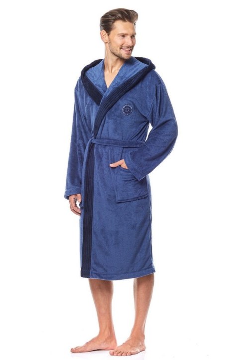 SZLAFROK L&L MĘSKI GEORGE XL navy LL SZLAFROK L&L MĘSKI GEORGE XL navy LL
