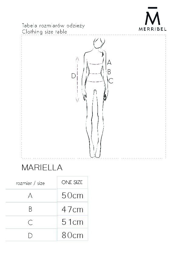 Merribel Mariella Fuchsia - ONE SIZE