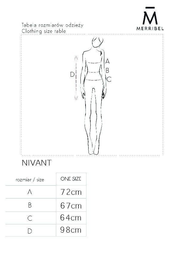 Merribel Nivant Black - ONE SIZE Merribel Nivant Black - ONE SIZE