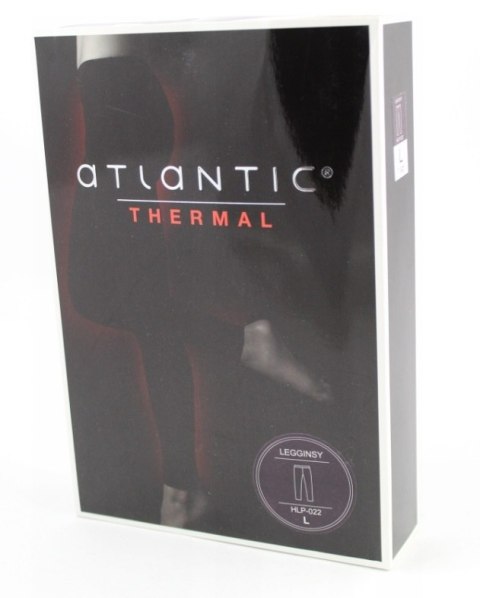 Atlantic LEGGINSY HLP-022 L czarny Atlantic LEGGINSY HLP-022 L czarny