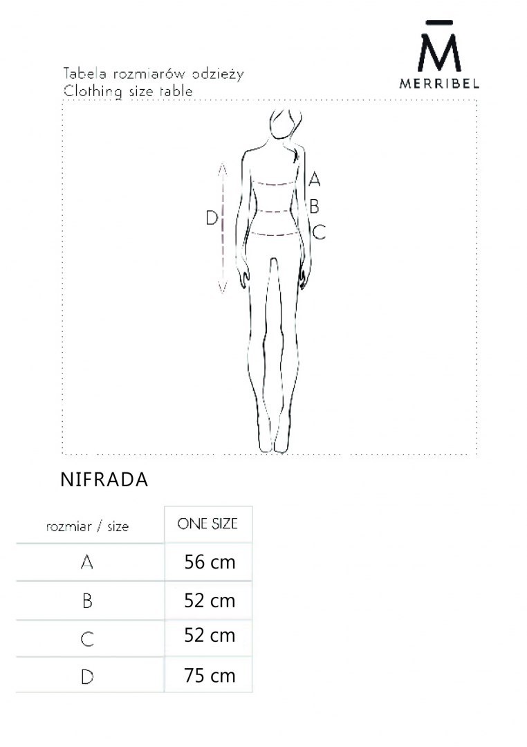Merribel Kardigan Nirfada Ecru - ONE SIZE Merribel Kardigan Nirfada Ecru - ONE SIZE
