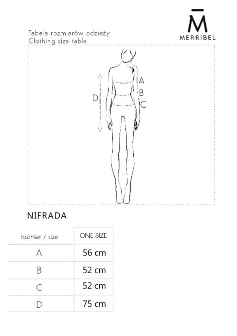 Merribel Kardigan Nirfada Ecru - ONE SIZE Merribel Kardigan Nirfada Ecru - ONE SIZE