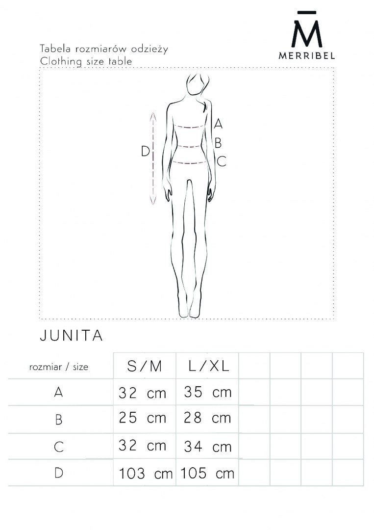 Merribel Sukienka Junita Black - S/M Merribel Sukienka Junita Black - S/M