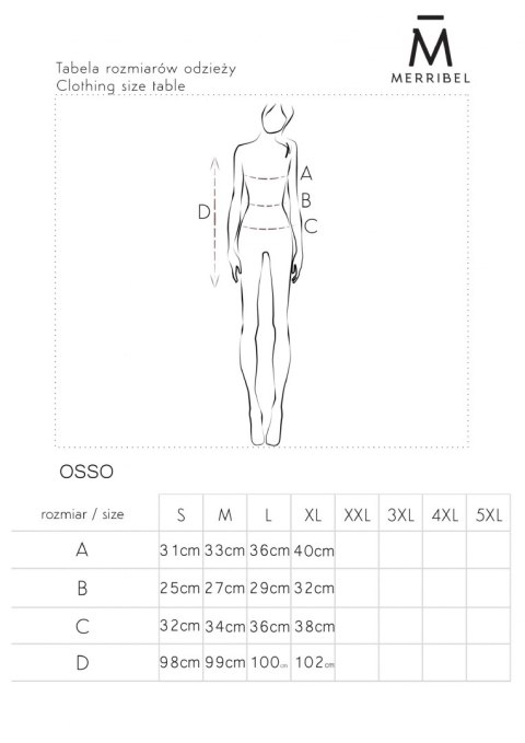 Merribel Sukienka Osso Black - M Merribel Sukienka Osso Black - M