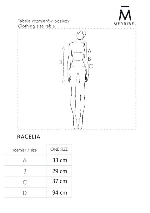 Merribel Sukienka Racelia Beige - ONE SIZE Merribel Sukienka Racelia Beige - ONE SIZE