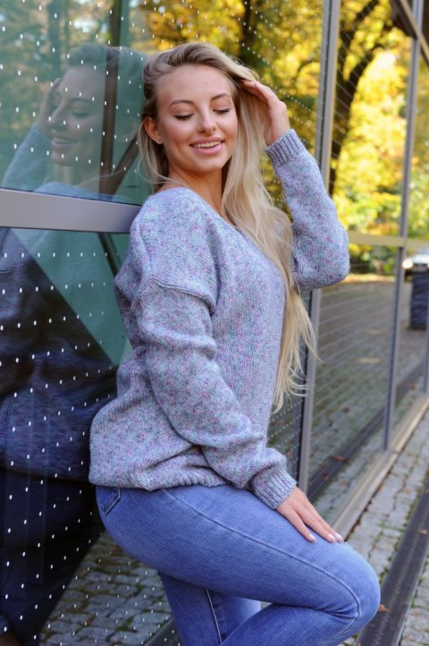 Merribel Sweter Margitam Corolful - ONE SIZE Merribel Sweter Margitam Corolful - ONE SIZE