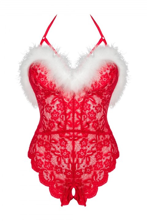 LivCo Corsetti Fashion Santas Lace Lady 90705 - L/XL LivCo Corsetti Fashion Santas Lace Lady 90705 - L/XL