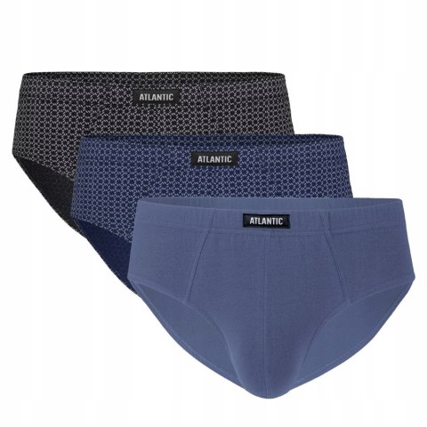 Slipy męskie 3 PARY classic ATLANTIC 3MP-148 - XL Slipy męskie 3 PARY classic ATLANTIC 3MP-148 - XL