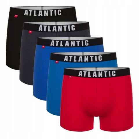 Bokserki męskie 5 PAR sport ATLANTIC 5SMH-004 - XL Bokserki męskie 5 PAR sport ATLANTIC 5SMH-004 - XL