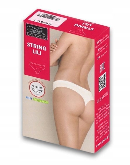 Majtki damskie stringi GATTA STRING LILI - XL Majtki damskie stringi GATTA STRING LILI - XL